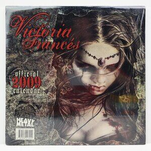 Victoria Frances Gothic Art Calendar (Heavy Metal Magazine) 2009 Sealed